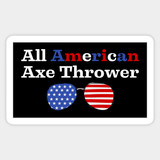 Axe Throwing Sticker